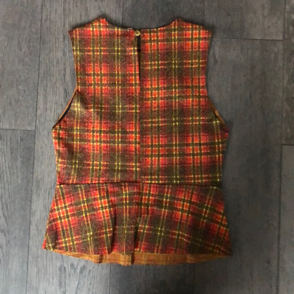 Zara plaid blouse - Picture 3 of 12